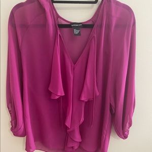 Central Park West Fuschia/Pink/Purple Top